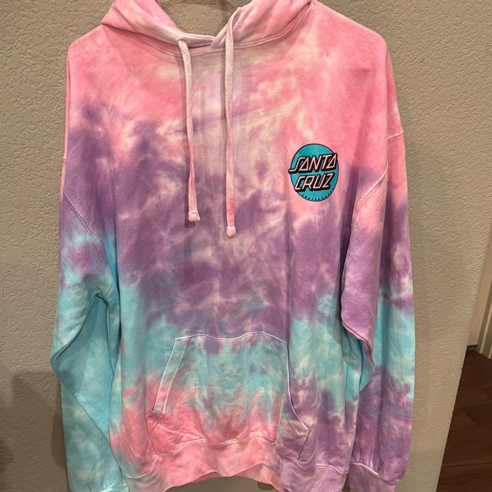 Santa Cruz Pastel Tie-Dye Hoodie